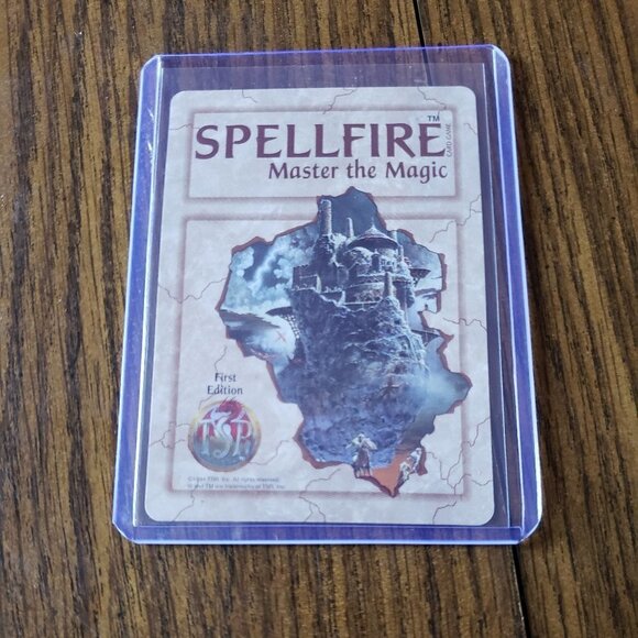 TSR Spellfire CCG 1st Ed. Neeva Hero Card #259 of 400 Dark Son - Picture 3 of 3